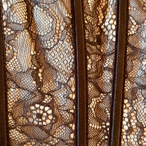 BEBE Bustier Black dentelle - Picture 6 of 8